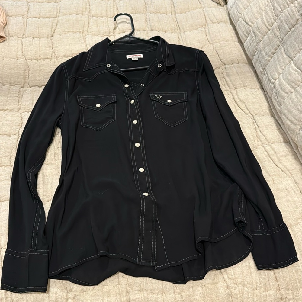 True religion button up